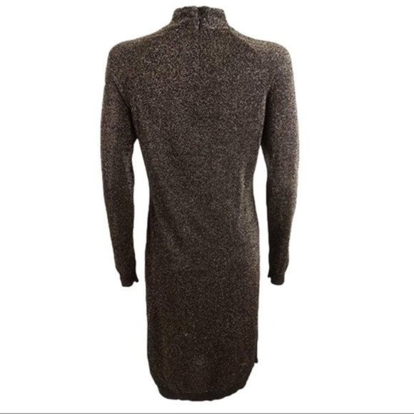 MICHAEL KORS | Twist Neck Metallic Dress - Medium - Picture 2 of 3